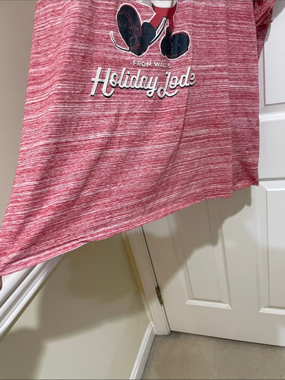 Disney Mickey Mouse Holiday Lodge Tee men’s 4xl